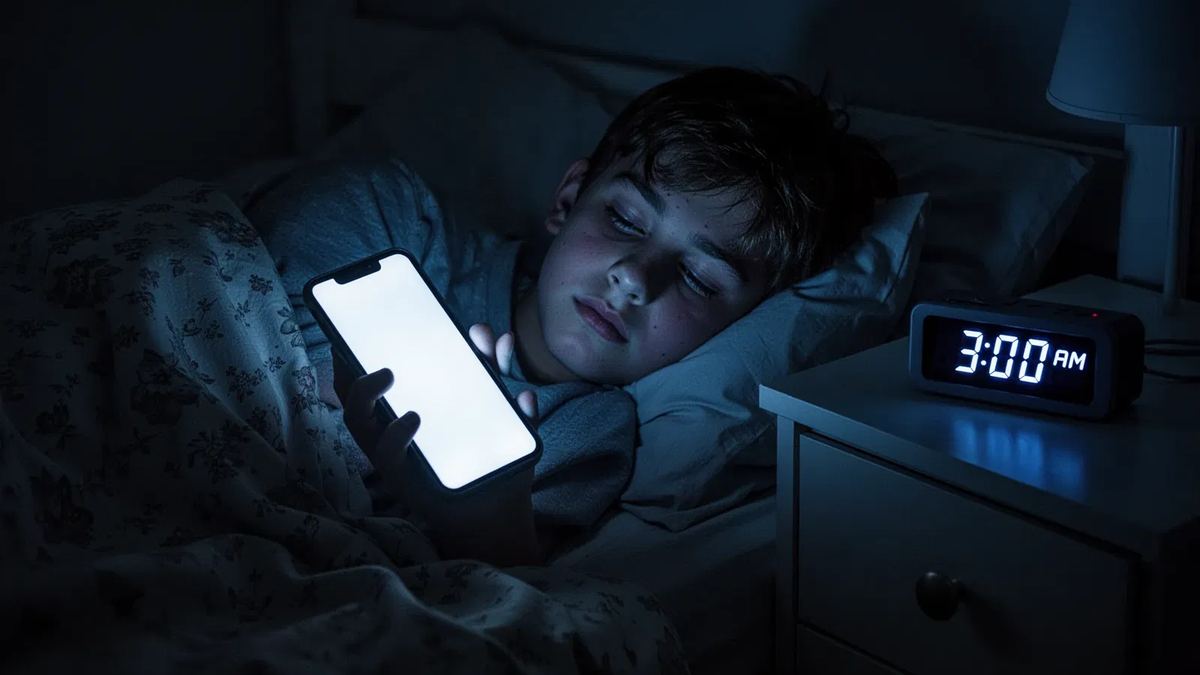 Studie: Frühe Smartphone-Sucht schadet Jugendlichen massiv - Foto: über boerse-global.de