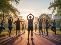 Bewegung lindert Depressionen und Ängste - Foto: über boerse-global.de