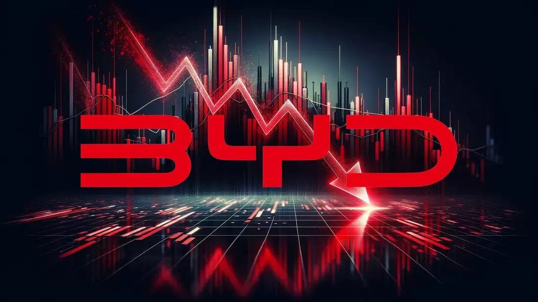 BYD Shares Surge Ahead of Major Tech Showcase Illustration mit AI erstellt übermittelt durch boerse-global.de