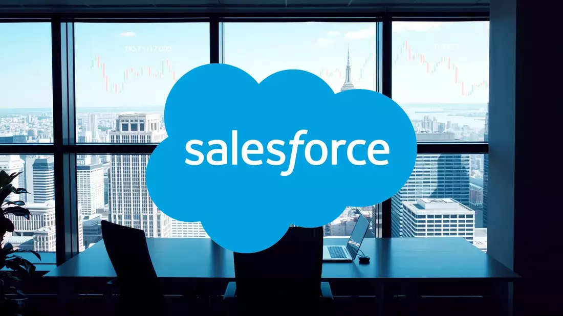Salesforce: El impulso de la inteligencia artificial consolida sus resultados Illustration mit AI erstellt übermittelt durch boerse-global.de