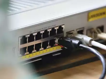 Netzwerk-Patchpanel (Archiv) - Foto: via dts Nachrichtenagentur