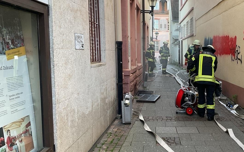 FW-OG: Feuerwehreinsatz in Offenburger Innenstadt - Foto: presseportal.de