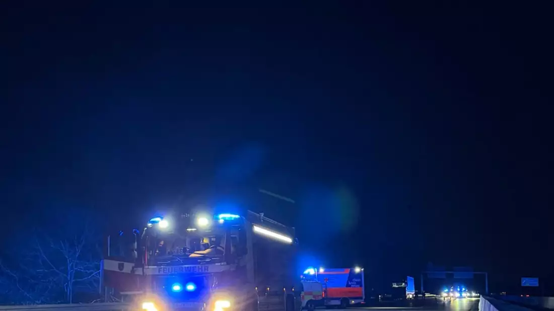 FW-NE: Verkehrsunfall auf der A46 | Rettungshubschrauber im Einsatz - Bild: presseportal.de