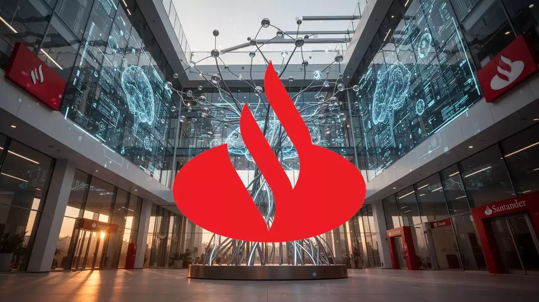 Santander Aktie: KI-Durchbruch gelungen - Bild: über boerse-global.de