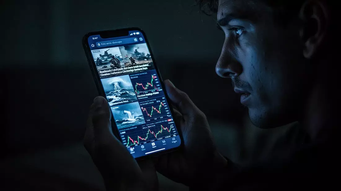 Doomscrolling: Wenn Nachrichten krank machen - Bild: über boerse-global.de