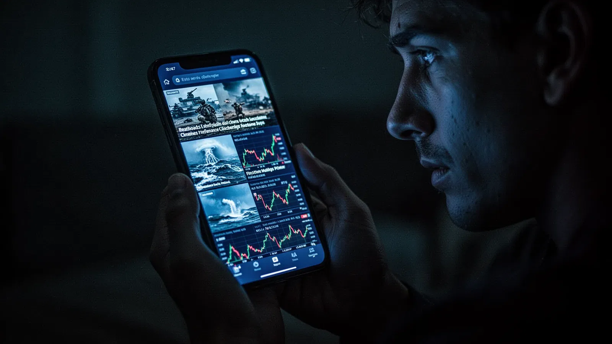 Doomscrolling: Wenn Nachrichten krank machen - Foto: über boerse-global.de