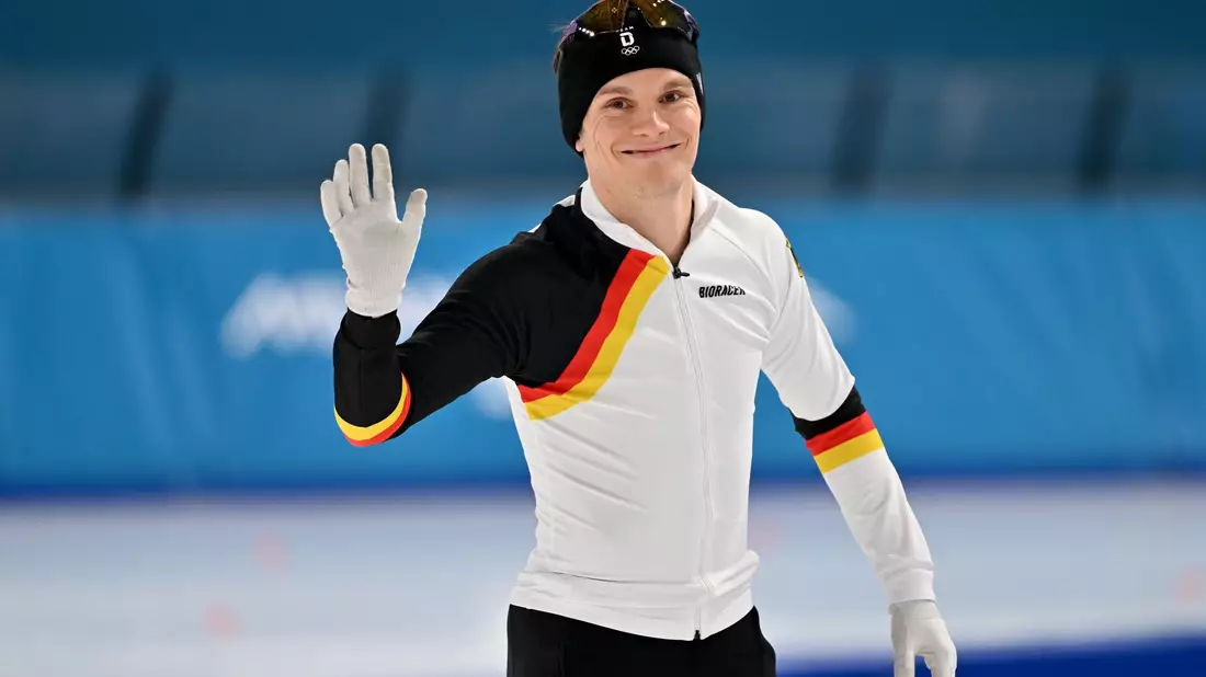 Eisschnelläufer Felix Maly verzichtet freiwillig auf eine WM-Teilnahme. (Archivbild) - Bild: Peter Kneffel/dpa