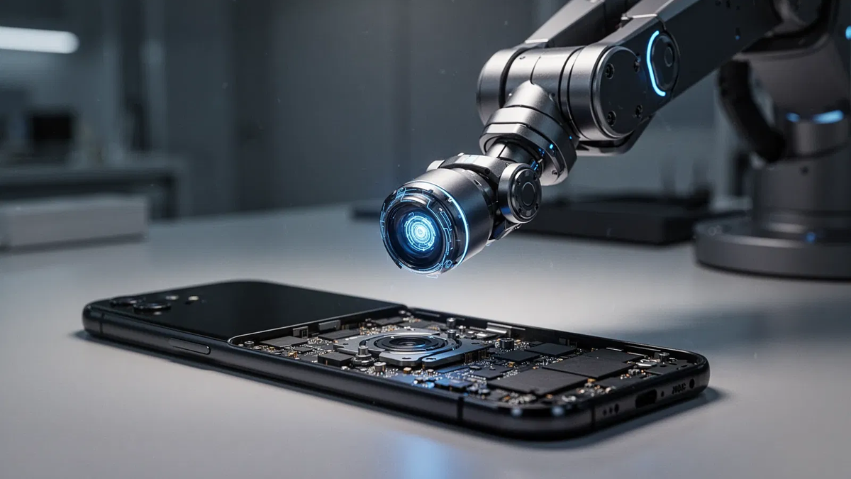 Honor Robot Phone: Mit Roboter-Kamera gegen das schwarze Rechteck - Foto: über boerse-global.de