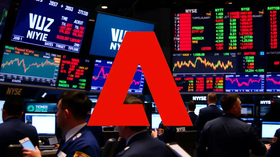 Adobe's Stock Faces a Critical Juncture Amid AI Push and Acquisition Illustration mit AI erstellt übermittelt durch boerse-global.de