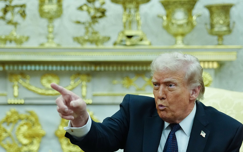 Trump kritisierte Spanien und Großbritannien scharf. - Foto: Kay Nietfeld/dpa