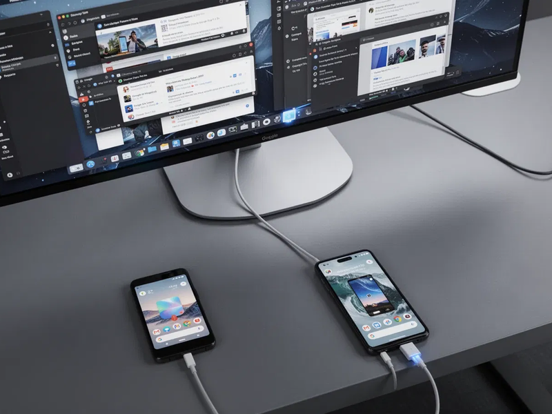 Google Pixel: Android wird zum Desktop-Computer - Foto: über boerse-global.de