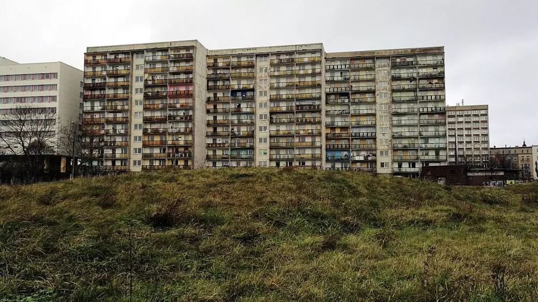 Plattenbauten in Halle (Saale) (Archiv) - Bild: via dts Nachrichtenagentur