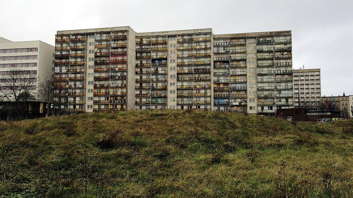 Plattenbauten in Halle (Saale) (Archiv) - Foto: via dts Nachrichtenagentur