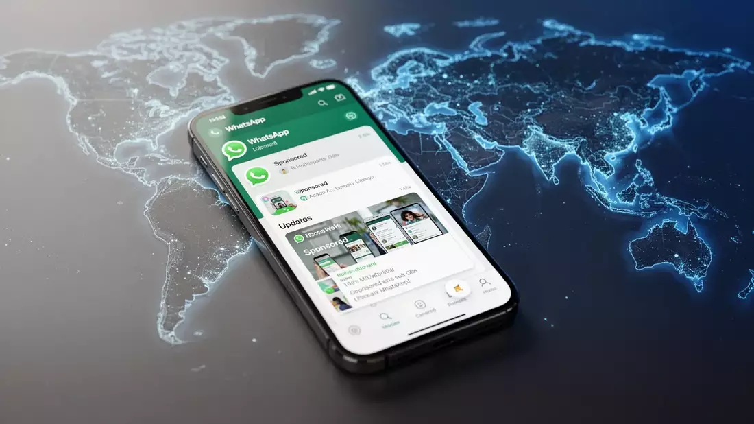 WhatsApp startet weltweit Werbung in Status und Kanälen - Bild: über boerse-global.de