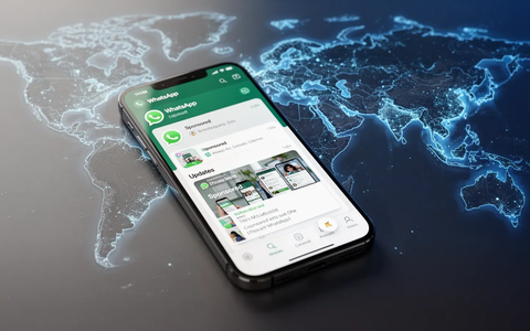 WhatsApp startet weltweit Werbung in Status und Kanälen - Foto: über boerse-global.de WhatsApp startet weltweit Werbung in Status und Kanälen - Foto: über boerse-global.de