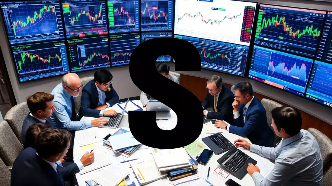 Samsung Shares Plunge Amid Global Market Turmoil Illustration mit AI erstellt übermittelt durch boerse-global.de