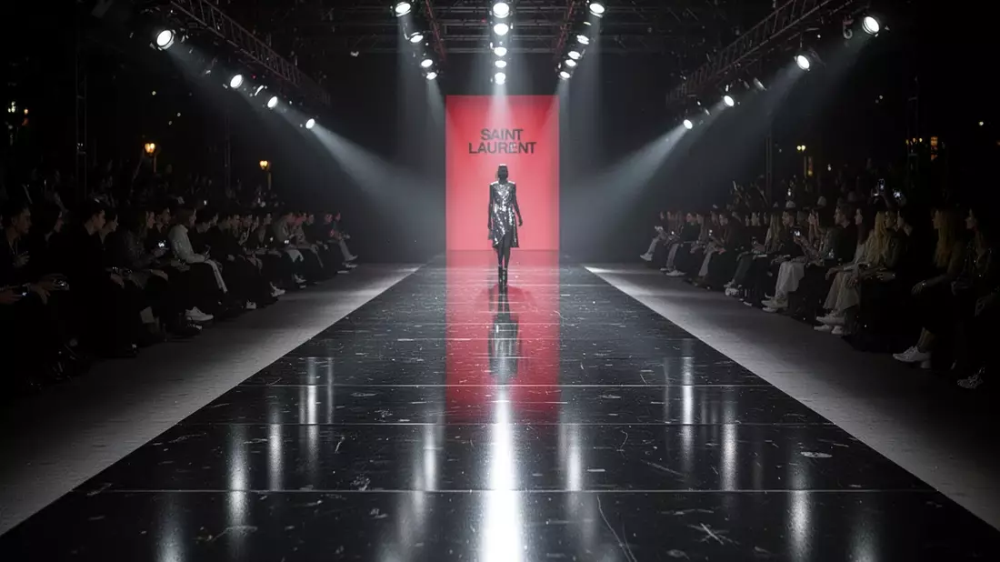 Bella Hadid dominiert mit Saint Laurent die Pariser Modewoche - Bild: über boerse-global.de