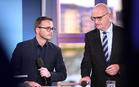 Jan Redmann und Dietmar Woidke (Archiv) - Foto: via dts Nachrichtenagentur