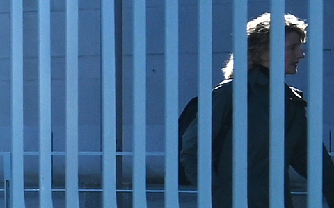 Tricia Tuttle bei ihrer Ankunft im Kanzleramt. - Foto: Elisa Schu/dpa