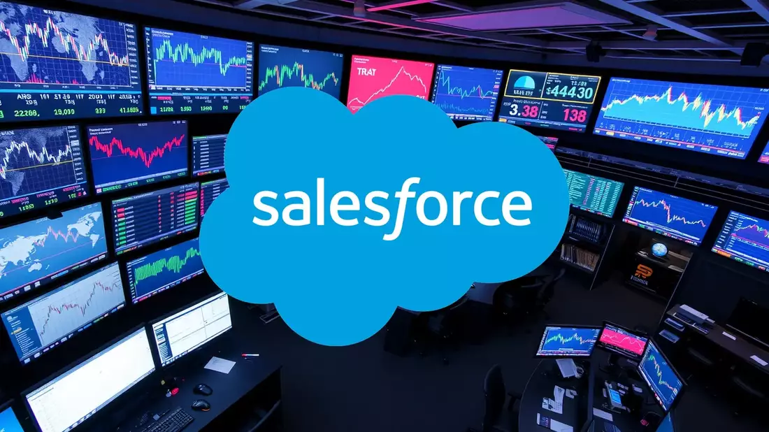 Salesforce: La paradoja de los beneficios récord y la caída bursátil - Bild: über boerse-global.de