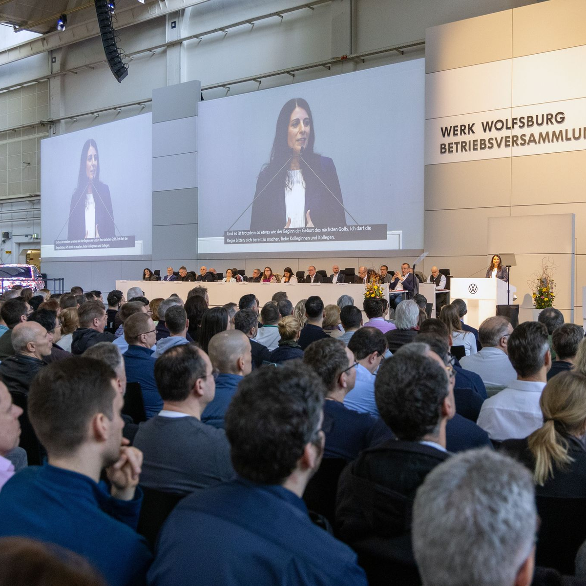 Für die Beschäftigten will Cavallo eine Anerkennungsprämie durchsetzen. - Foto: Kevin Nobs/Volkswagen AG/dpa