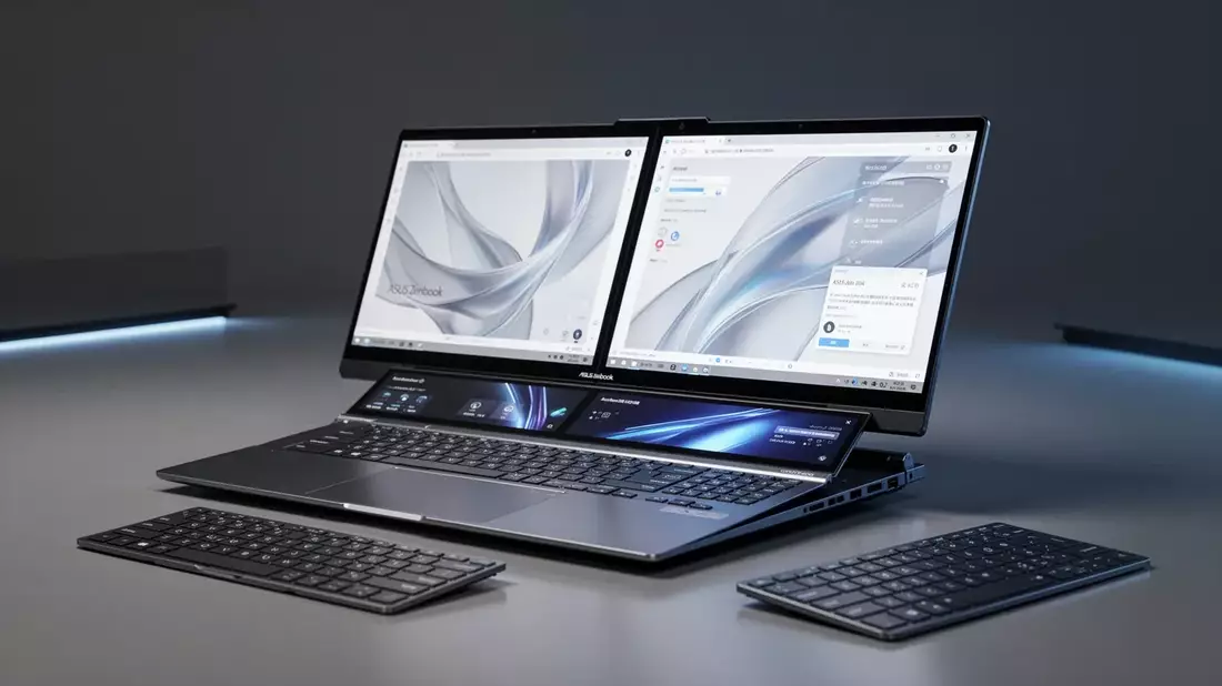 ASUS Zenbook Duo 2026: Der mobile Doppelbildschirm wird erwachsen - Bild: über boerse-global.de