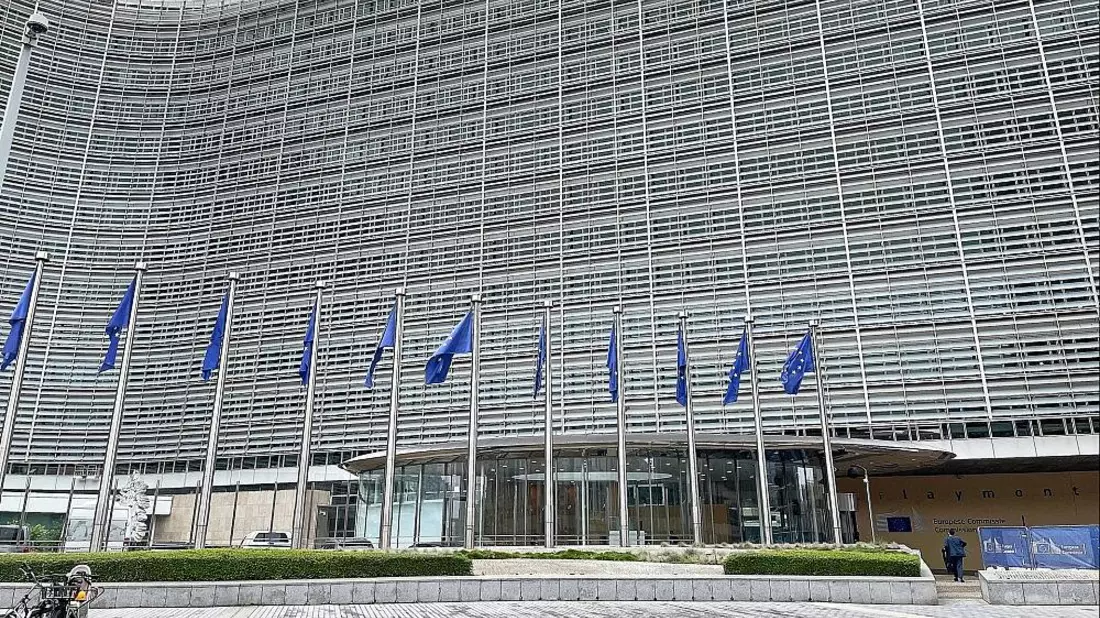 EU-Fahnen (Archiv) - Bild: via dts Nachrichtenagentur