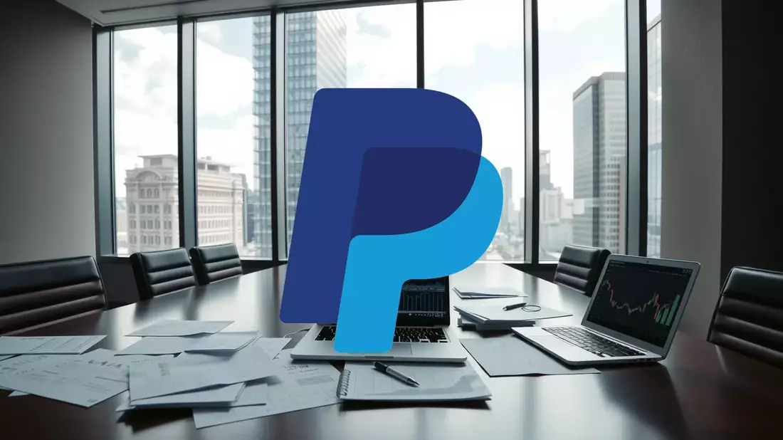 PayPal: Una Tormenta Legal Amenaza su Estrategia de Renovación Illustration mit AI erstellt übermittelt durch boerse-global.de