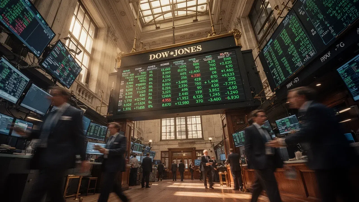 Dow Jones: Erfolgreiche Aufholjagd - Foto: über boerse-global.de