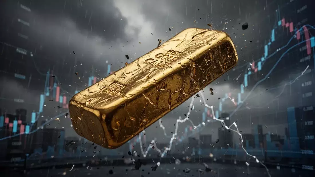 iShares Gold CHF ETF: Extreme Schwankungen - Bild: über boerse-global.de