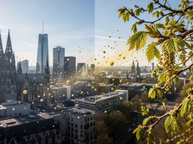 Köln erlebt abrupten Frühlingsbeginn mit Pollen und „Wetterfühligkeit“ - Foto: über boerse-global.de