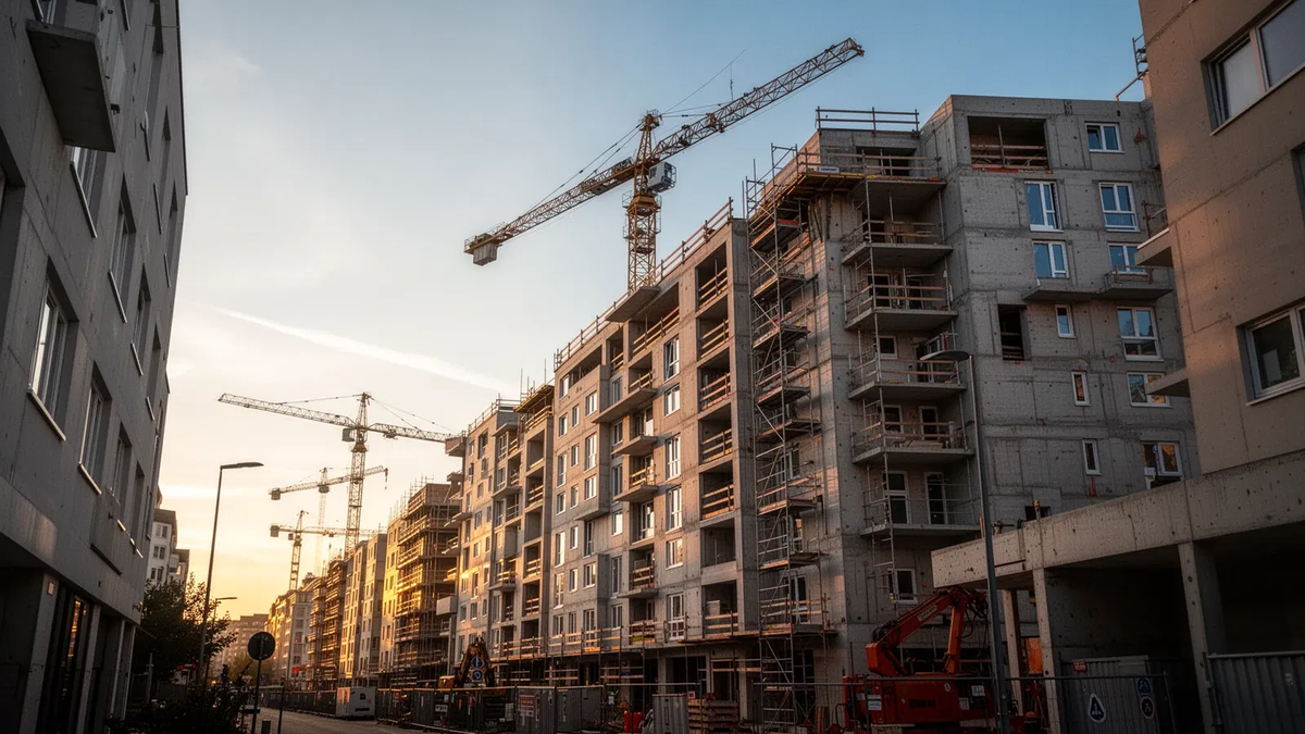 Baugenehmigungen steigen erstmals seit 2021 - Foto: über boerse-global.de