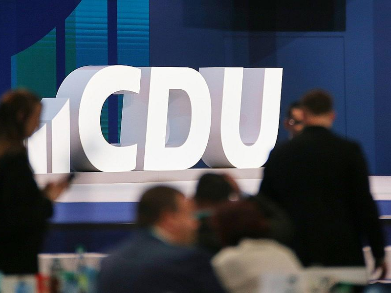 CDU-Logo (Archiv) - Foto: via dts Nachrichtenagentur