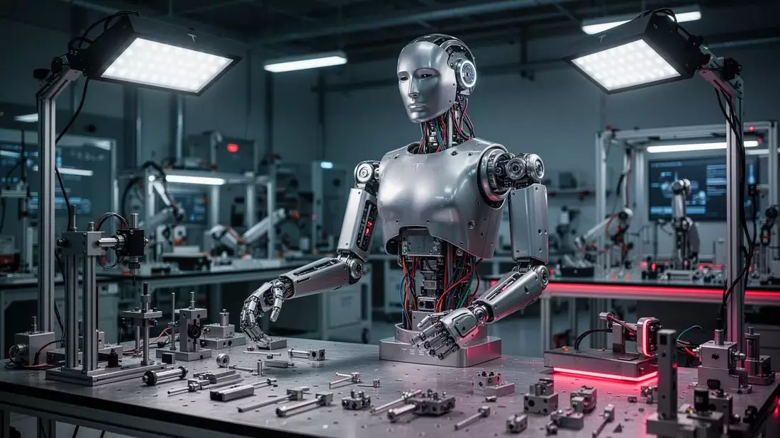 Tesla: Musk kündigt menschengleiche Roboter-KI an - Bild: über boerse-global.de