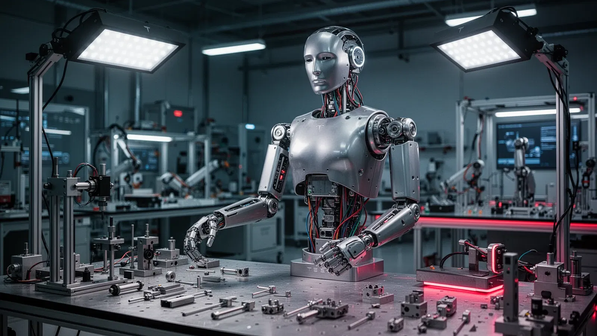 Tesla: Musk kündigt menschengleiche Roboter-KI an - Foto: über boerse-global.de