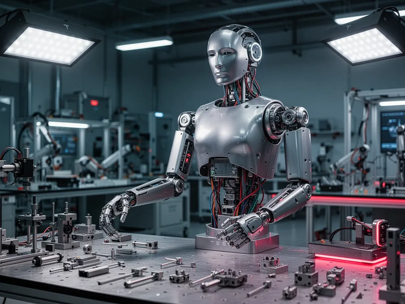 Tesla: Musk kündigt menschengleiche Roboter-KI an - Foto: über boerse-global.de