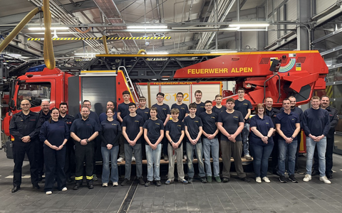 FW Alpen: Erste Jahreshauptversammlung der Jugendfeuerwehr Alpen - Foto: presseportal.de