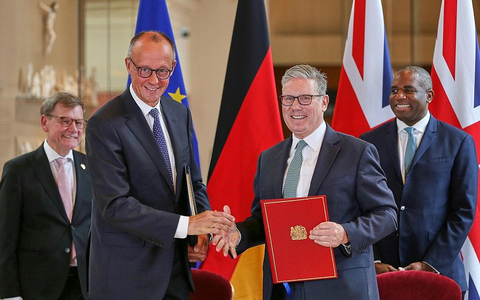 Unterzeichnung von Freundschaftsvertrag Deutschland-UK (Archiv) - Foto: via dts Nachrichtenagentur
