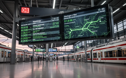 Deutsche Bahn startet Informationsoffensive mit KI - Foto: über boerse-global.de