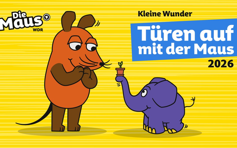 „Türen auf mit der Maus“ 2026 - Jetzt kleine Wunder möglich machen - Foto: presseportal.de