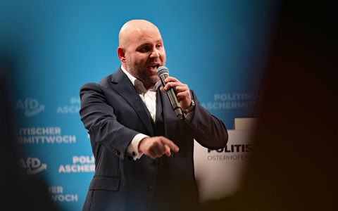 Frohnmaier tritt als Spitzenkandidat der AfD im Südwesten an. - Foto: Malin Wunderlich/dpa