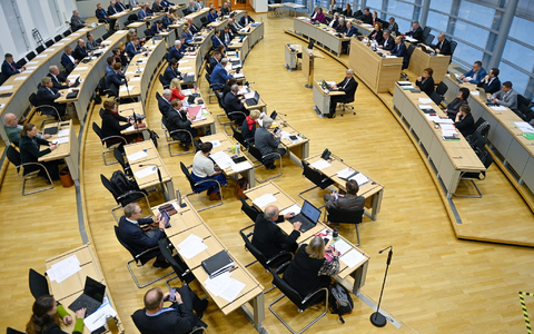 Die AfD liegt in Umfragen deutlich vor. Wenige Monate vor der Landtagswahl in Sachsen-Anhalt planen die anderen Parteien umfassende Reformen. (Archivbild) - Foto: Klaus-Dietmar Gabbert/dpa