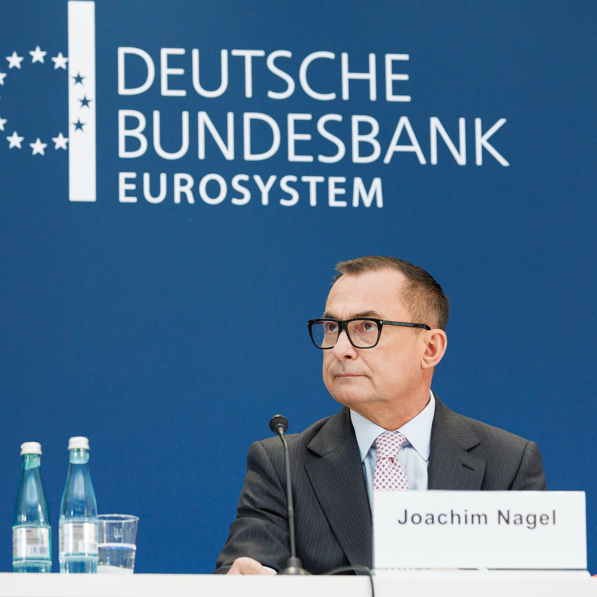 Bundesbank-Präsident Nagel muss einen Verlust von 8,6 Milliarden Euro verkünden. - Foto: Hannes P. Albert/dpa