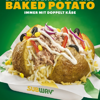 München feiert die Kartoffel: Subway hat das Lieblingssub jetzt auch als Baked Potato - Foto: presseportal.de