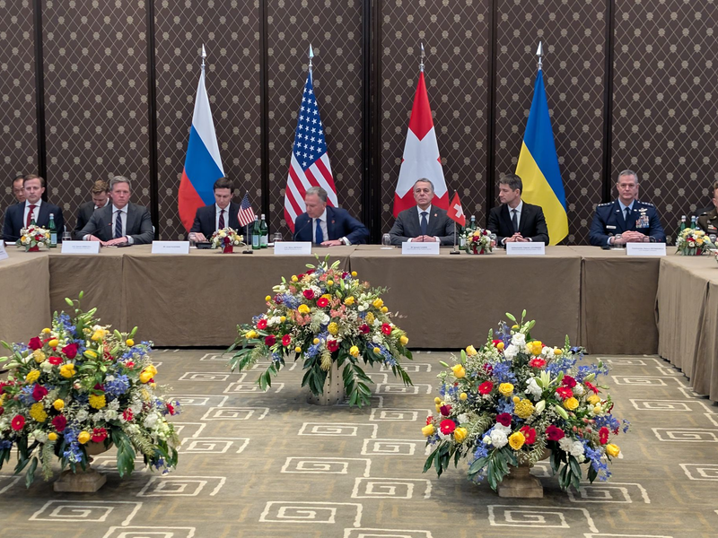 Moskau und Kiew tauschen nach Angaben des russischen Chefunterhändlers Wladimir Medinski Hunderte Kriegsgefangene im Rahmen von Vereinbarungen aus, die bei den jüngsten Verhandlungen in Genf erzielt wurden. (Archivbild) - Foto: -/Ukrainian National Security and Defense Council press office/AP/dpa