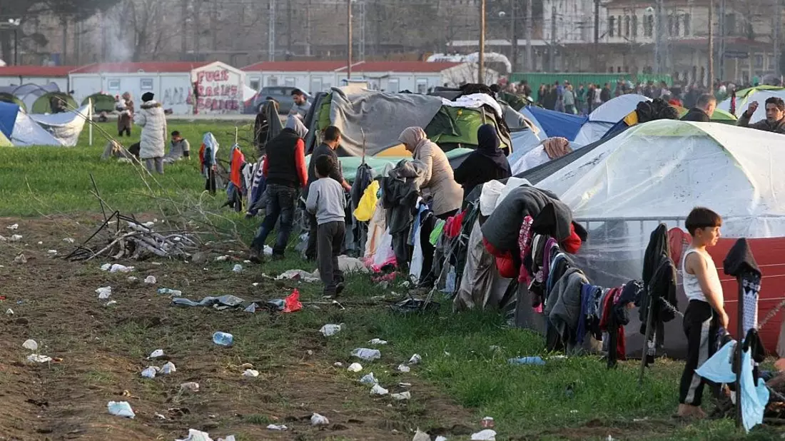 Flüchtlingslager (Archiv) - Bild: via dts Nachrichtenagentur