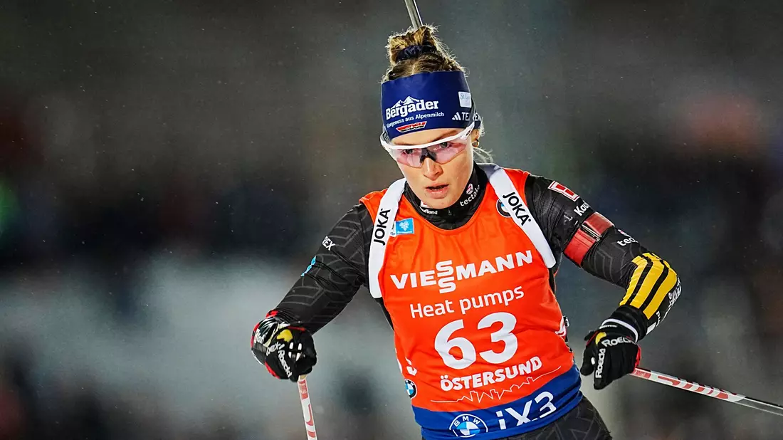 Marlene Fichtner holt ihr bestes Weltcupergebnis. (Archivbild) - Bild: Björn Larsson Rosvall/TT News Agency/AP/dpa