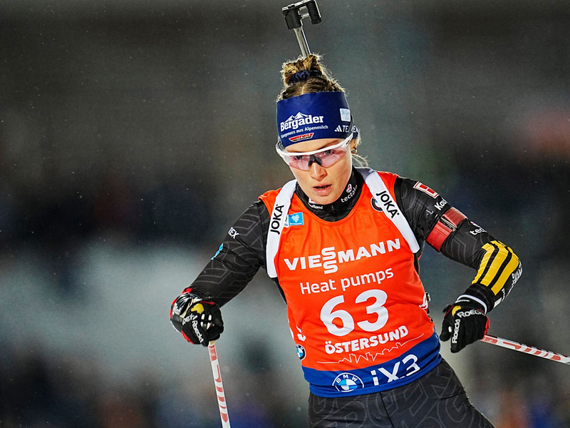 Marlene Fichtner holt ihr bestes Weltcupergebnis. (Archivbild) - Foto: Björn Larsson Rosvall/TT News Agency/AP/dpa