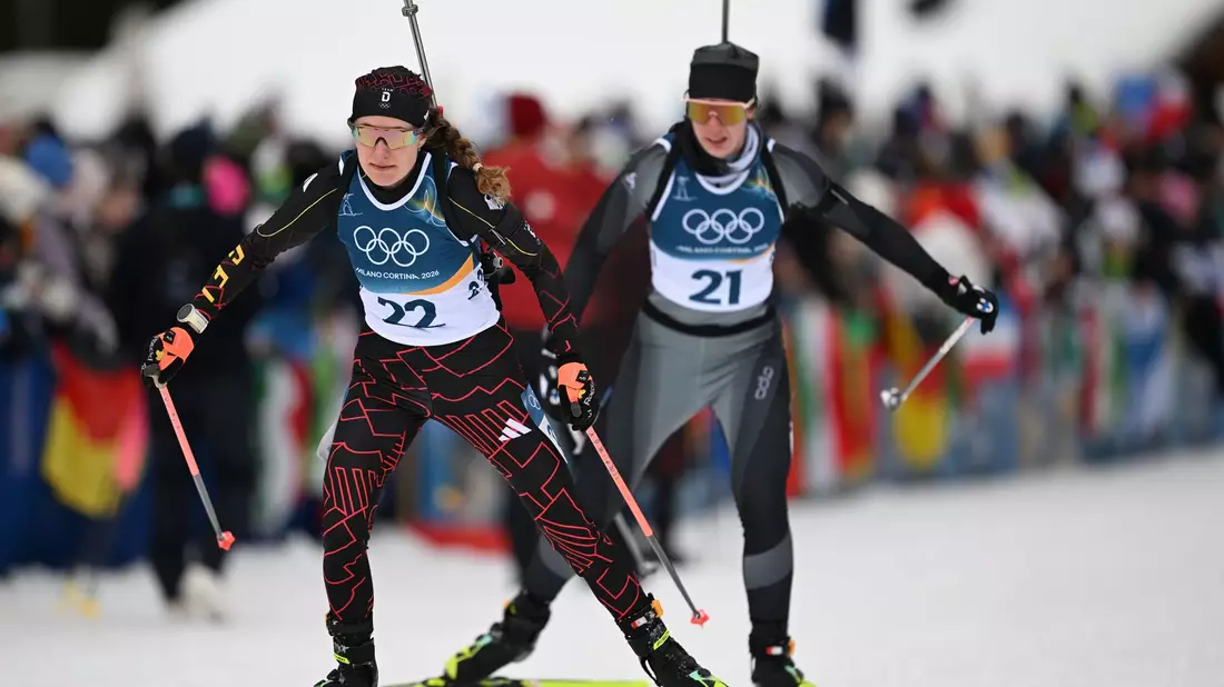Janina Hettich-Walz (l) lag lange gut im Rennen. (Archivbild) - Bild: Hendrik Schmidt/dpa