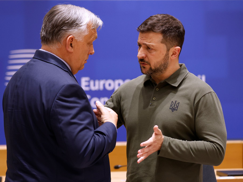 Die Beziehungen zwischen Ungarns Regierungschef Viktor Orban und dem ukrainischen Staatschef Wolodymyr Selenskyj waren noch nie wirklich gut. (Archivbild) - Foto: Omar Havana/AP/dpa